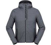 Spidi Rain H2Out waterproof Motorcycle Hoodie, black-grey, size XL