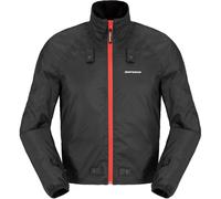 Spidi Thermo Rain Chest H2Out waterproof Motorcycle Textile Jacket, black, size XL for Men