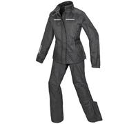 Spidi Touring Rain Kit Two Piece Ladies Motorcycle Rain Suit, black, size 2XS for Women