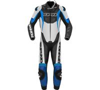 Spidi Sport Warrior Pro Perforated Leather Suit White,Blue,Black 56 Men