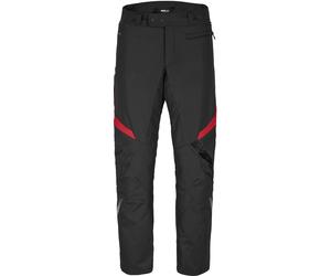 Spidi Sportmaster H2Out waterproof Motorcycle Textile Pants, black-red, size XL for Men