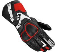 Spidi STS-3 Motorcycle Gloves, black/red, size 3XL