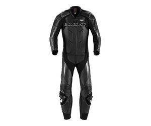 Spidi SUPERSPORT TOURING Leather Motorcycle Suit, Black, 52 (EU)