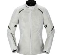 Spidi Tek Net Ladies Motorcycle Jacket, silver, size L for Women