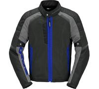 Spidi Tek Net Motorcycle Jacket, black/grey/blue, size S