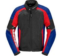 Spidi Tek Net Motorcycle Jacket, black-red-blue, size 3XL