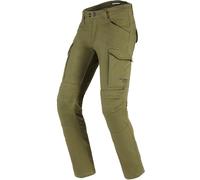 Spidi TexTech Pathfinder Cargo Motorcycle Textile Pants, Military Green, size 28