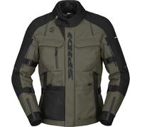 Spidi Tour Evo 2 H2Out waterproof Motorcycle Textile Jacket, olive green/black, size XL