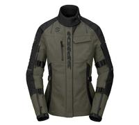 Spidi Tour Evo 2 H2Out waterproof Ladies Motorcycle Textile Jacket, black-green, size M for Women