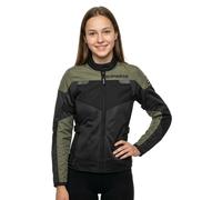 Spidi Tour Net Tex Ladies Motorcycle Textile Jacket, black-green, size 3XL for Women
