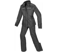 Spidi Touring Rain Kit Two Piece Ladies Motorcycle Rain Suit, black, size XXS