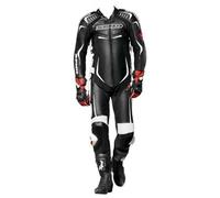 Spidi Track Wind Pro, leather suit 1pcs. 50 Black/White