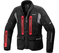 Spidi Traveller 3 H2Out Motorcycle Textile Jacket, black-red, size M for Men