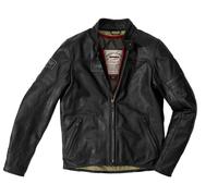Spidi Vintage Motorcycle Leather Jacket, black, size 50 for Men