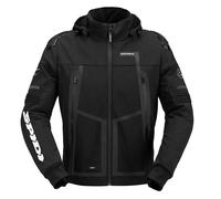 Spidi Warrior H2OUT waterproof Motorcycle Hoodie, black, size 2XL