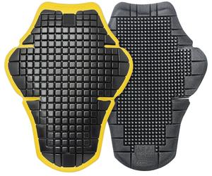 Spidi Warrior L2 Ladies Back Protector, black-yellow for Women