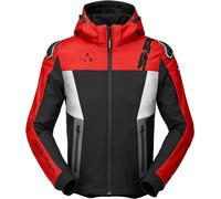 Spidi Warrior Motorcycle Hoodie, black-red, size 2XL for Men
