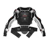 Spidi Warrior Protector Jacket, black-white, size L for Men