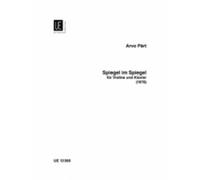 Arvo Part: Spiegel im Spiegel for Violin and Piano, Universal Edition UE13360
