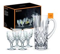Spiegelau and Nachtmann Crystal Glass Set, Glass, Clear, 5tlg.