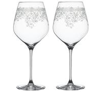 Spiegelau - Arabesque Burgundy Wine Glass 2-pack, 84 cl - Clear
