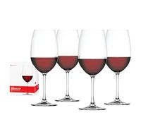 Spiegelau Bordeaux Glasses, Set of 4, Crystal, 710 ml, Salute, 4720177
