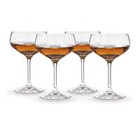 Spiegelau Coupette Glasses - Classic Champagne Coupes, Set of 4, Crystal, 235 ml, Perfect Serve, 4500174