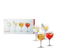 Spiegelau Gin & Tonic Balloon Glasses, Set of 4, Crystal, 360 ml, Special Glasses, 4390179