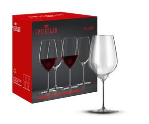 Spiegelau Hi-Lite 1750477 Red Wine Glasses 679 ml Bordeaux Crystal Glass Wine Glasses Red Wine Dishwasher Safe
