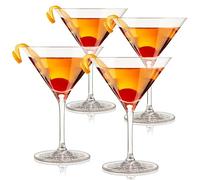 Spiegelau Martini Glasses, Set of 4, Crystal, 165 ml, Perfect Serve, 4500175