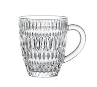 Spiegelau & Nachtmann, Ethnic Barista 104908 Set of 2 Crystal Glass Coffee Mugs 14oz