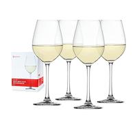 Spiegelau 4720172 Salute White Wine Glass-Set of 4, Crystal, Transparent