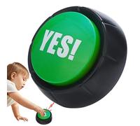 Spiel-Summer-Taste | Mit Sound Joy Buzzer sprechende Tasten für die Kommunikation | Lustige Knöpfe, Freudensummer, lauter und klarer, Summer für Spielshows, Schreibtischpartys, Nein Taste mit Sound St