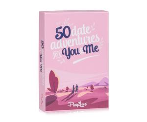Spielehelden 50 Date Adventures for You & Me Playing Cards