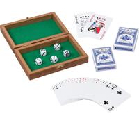 Spielkartenbox mit 5 Würfel und 2 Kartendecks á 54 Karten (US IMPORT)