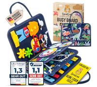 SpielLieb® Montessori Busy Board 3 Years - Interactive Activity Board