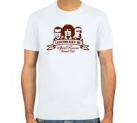 SpielRaum T-Shirt Legends Like me, Football Retro Vintage White