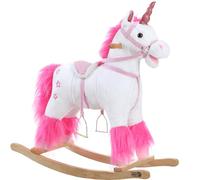Spielwerk® Large Unicorn Rocking Chair for Baby Girl & Boy | With Musical Sounds, Sensory Toys for Toddler Balance Training, Baby Toys for Development, Perfect Toddler Toys for Nursery and Playroom