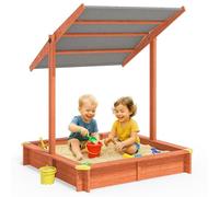 Sand Pit with Lid Sami 120x120cm UV Protection 50+