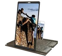 spier 12" Screen Magnifier for Cell Phone Vertical and Horizontal 3D HD Phone Magnifying Screen Amplifier Phone Stand with Screen Enlarger