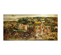 Spiffing Prints British Field of the Cloth of Gold - Small - Semi Gloss - Unframed Art Print Poster