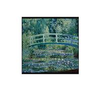 Spiffing Prints Claude Monet - Water Lilies and Japanese Bridge Giclee - Medium - Semi Gloss - Unframed