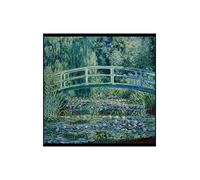Spiffing Prints Claude Monet - Water Lilies and Japanese Bridge - Small - Semi Gloss - Unframed Art Print Poster