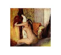 Spiffing Prints Edgar Degas After The Bath - Medium - Matte - Unframed Art Print Poster