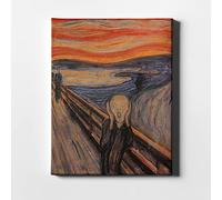 Spiffing Prints Edvard Munch - The Scream - Canvas Wall Art - Home Décor Art - Giclee Print - Medium