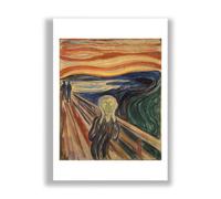 Spiffing Prints Edvard Munch - The Scream Sketch - Small - Matte Art Print