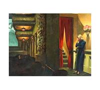 Spiffing Prints Edward Hopper - New York Movie - Medium - Matte - Unframed Art Print Poster