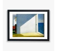 Spiffing Prints Edward Hopper - Rooms by the Sea - Wall Poster/Home Décor Art/Giclee Print- Framed Print - Extra Large