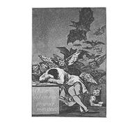 Spiffing Prints Francisco de Goya - Sleep of Reason - Small - Semi Gloss - Unframed Art Print Poster
