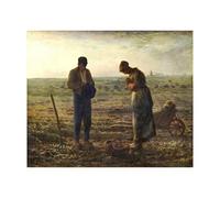 Spiffing Prints Jean François Millet The Angelus L'Angelus - Large - Matte - Unframed